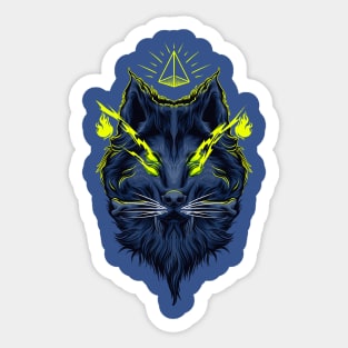 Dark wolf Sticker